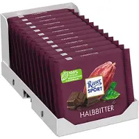 Ritter Sport - Chocolade puur 100gr | 12 stuks