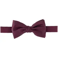 Profuomo bordeaux zijden strik oxford