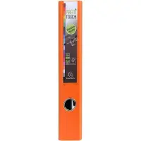 Exacompta Prem Touch Smal Ordner A4 50 mm Oranje 2 Ringen 53144E Kunststof Staand 10 Stuks