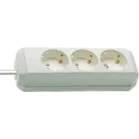 Brennenstuhl Eco-Line stekkerdoos met 3 contacten / wit - 5 meter