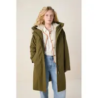 Sissy-Boy Donkergroene parka | Maat: M