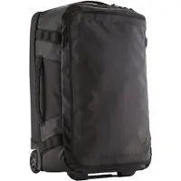 Patagonia - Black Hole Wheeled Duffel 40L Black w/Black voor Unisex van Gerecyclede materialen - Zwart