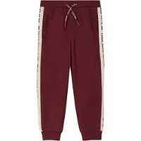 s.Oliver Broek bordeaux / zwart / offwhite