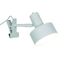 Nordlux Design klemlampje Matis wit