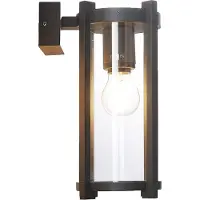 LUCANDE Buitenverlichting , Brienne, dimbare, Zwart, Terras, Metaal, Modern