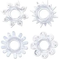 Chisa Novelties Get Lock - Cockringen Set - Transparant