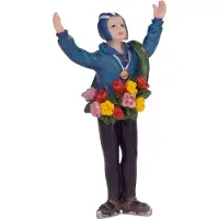 Dickensville Kerstdorpminiatuur De Winnaar 4,4 X 2 X 7,2 Cm