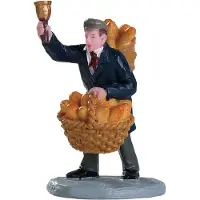 Lemax Kerstdorpminiatuur Bread Peddler (broodverkoper) 3,5 X 4 X 7 Cm