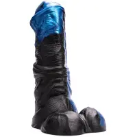 Kiotos Revolt - Dildo Fantasie - Blue Wave - 01 - Large - 20,5 x 5 cm