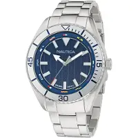 Nautica Analoog horloge 'NCT WINDWARD' blauw / zilver