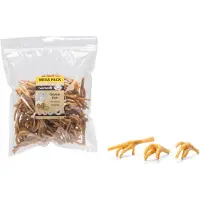 Beeztees Kippenpoten Hondensnacks - Kauwsnack Hond - Voordeelverpakking - 1000 gram