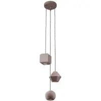 Lyora Vide hanglamp Geometric beton