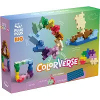 Plus plus BIG Colorverse 60 delige bouwset – 3998 – Bouwspeelgoed – Constructiespeelgoed – Peuterspeelgoed – Vanaf 2 jaar