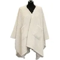 Unique living | Clio omslagplaid 148x160 Dove White