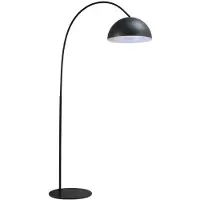 Masterlight Staanlamp Industria 186 gunmetal met wit