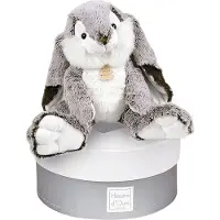 Histoire D'ours Pluche - Verhaal van een beer - HO2297 - KONIJN MARIUS 40 cm - Grijs - Binnen - 581 g