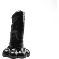 Bubble Toys - Hulk - Anaal Dildo - Zwart - 3 maten Large