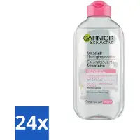 Garnier - SkinActive - Micellair Water - Gevoelige Huid - Gezichtsreiniger - 200 ml - Voordeelverpakking - 24 stuks