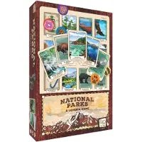 USAopoly Loteria National Parks - Familiekaartspel - Educatief Natuurspel met Amerikaanse Nationale Parken - Engelstalig -