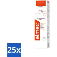 Elmex 25 x Tandpasta Anti-Cariës Original 75 ml - Anti-cariës - Tandpasta - Cariës - Gaatjes - Tanden