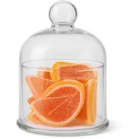 Glozini Glazen Snoeppot met Deksel - 20cm
