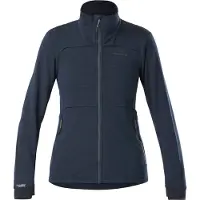 Eider - Dames fleeces - W Thorens Polartec Powergrid Fleece Navy voor Dames - Maat S - Marine blauw