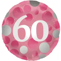 Folat - Folieballon Glossy Pink 60 - 45 cm
