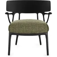 Kartell A.I. Lounge Indoor | Black|Green