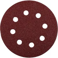 Kwb schuurschijf Ø 115 mm - Korrel 240 - Klittenbandhechting - 491824 - 5 stuks