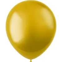 Folat - ballonnen Stardust Gold Metallic 33 cm - 10 stuks