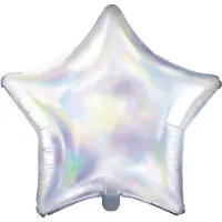 Party-Decoration Partydeco - Folie Ster Irides (48 cm)