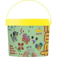 Hama Maxi - Strijkkralen en Grondplaat (3000 stuks)