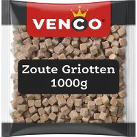 Venco zoute griotten - zoute drop - 1000g