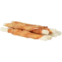 Trixie denta fun chicken chewing roll 80 gr 28 cm 50 st - Hondensnacks