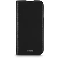 Hama hoesje geschikt voor Iphone 15 Pro - Daily Protect booklet - Zwart