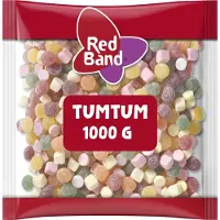 Red Band tumtum snoep - zoete mix - zak 1000g