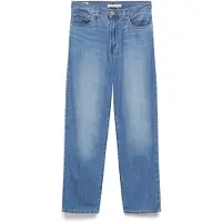 Levi's Baggy Dad Heavy Check Size: W32L34 | Jeans Outlet | Dames | Blauw