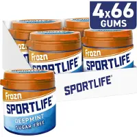 Sportlife Frozn deep pot - extreem frisse suikervrije kauwgom - 4x99g