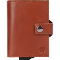 Valenta Leren Luxe Card Wallet Pasjeshouder Cognac