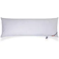 Homescapes Luxe Lichaamskussen 40x145 cm - Ganzendons & Veren - Body Pillow voor Zijslapers & Zwangerschap