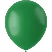 Folat - ballonnen Pine Green Mat 33 cm - 10 stuks
