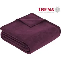 Ibena Uni Plaid Ibena Paars