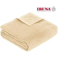 Ibena Plaid Porto Creme-220 x 240 cm
