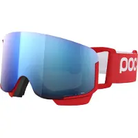 POC Skibril Unisex Nexal Mid Prismane Red/Partly Sunny Blue