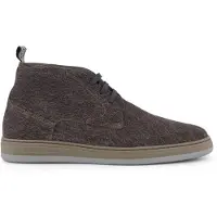 Floris van Bommel sneakers bruin gemêleerd veters