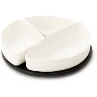 Hobby Hall - Platter - 24cm - Met Witte Schalen
