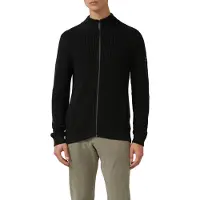 s.Oliver Gebreid vest zwart