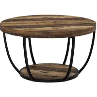 Vicco Arvina Salontafel – 80 x 80 cm Eiken rustiek