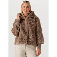 Simple Dames Jassen Wv-ita-ffur-25-3 - Bruin - Maat L