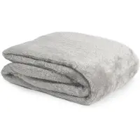 Droomtextiel Teddy Fleece Deken - Fleece Plaid- Ultrazacht - 150x200 cm - Pebbel